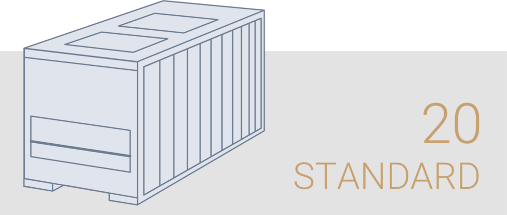 کانتینر 20 فوت استاندارد