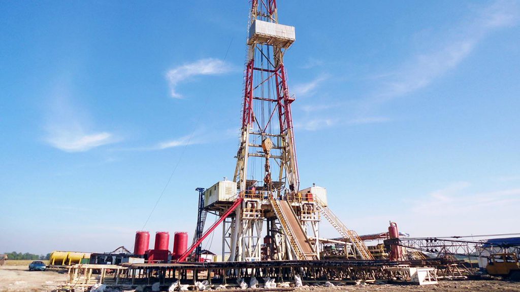 The presence of oil engineering and development company The presence of oil engineering and development company