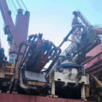 جابجایی پمپ بتن از چین